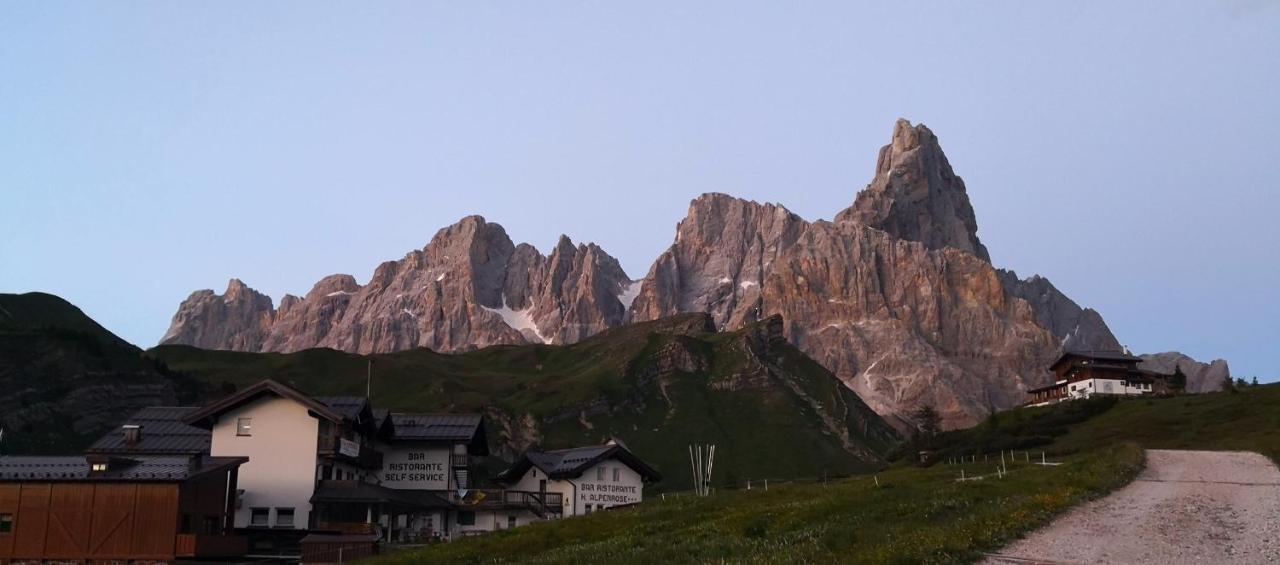 Hotel Alpenrose Пассо-Ролле Экстерьер фото
